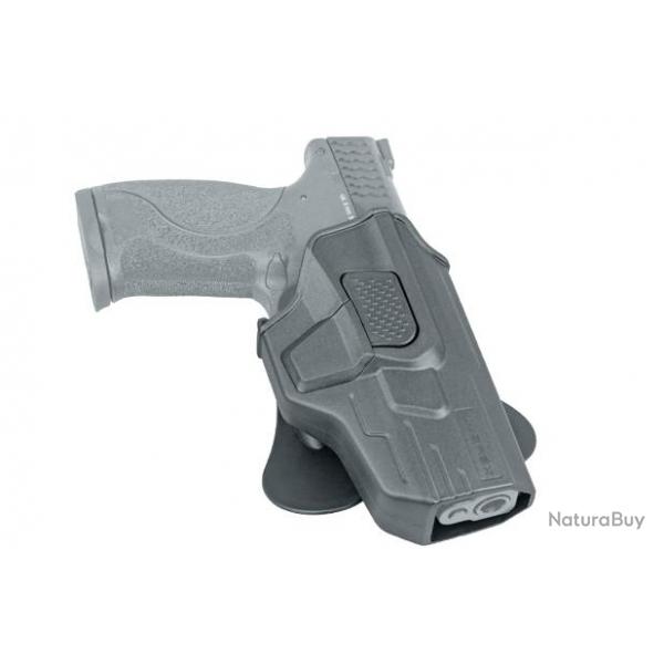 HOLSTER PADDLE RETENTION BOUTON "UMAREX" S&W M&P9