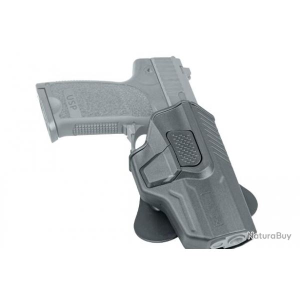 HOLSTER PADDLE RETENTION BOUTON "UMAREX" H&K USP, P8