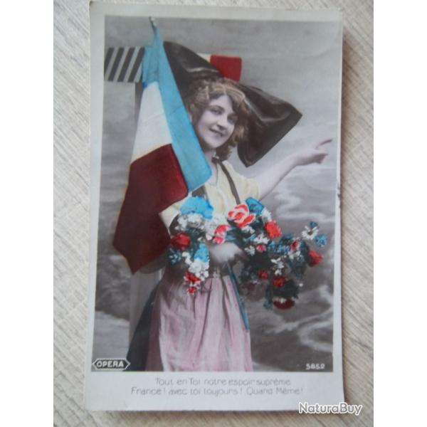 carte patriotique correspondance 14/18