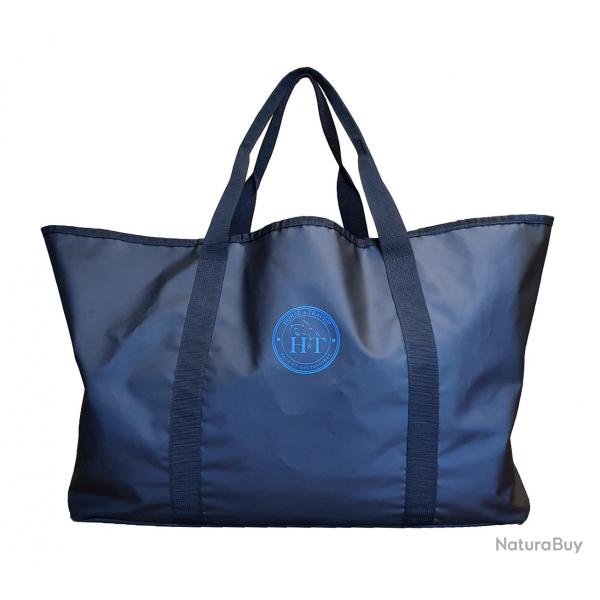 LOG BAG - Sac fourre-tout spacieux tanche pour quipement questre Noir / Logo Rouge