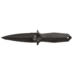 TB OUTDOOR TB0002 - Dague Protecteur Double Tranchant - Noir
