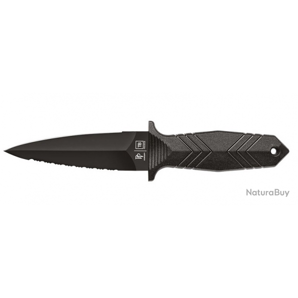 TB OUTDOOR TB0002 - Dague Protecteur Double Tranchant - Noir