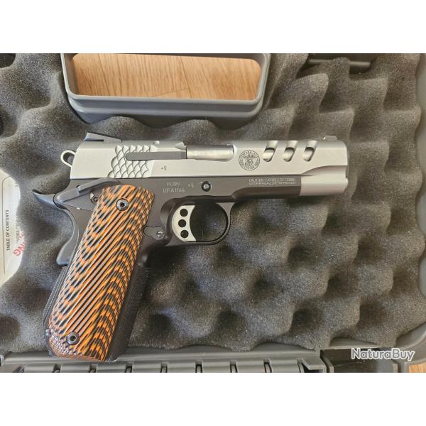 Smith&wesson 1911 pc performance center 45ACP2 chargeurs + malette