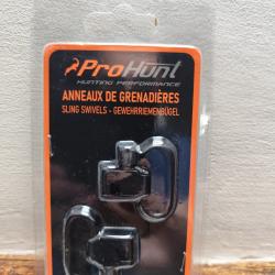 Anneaux de grenadière attache rapide