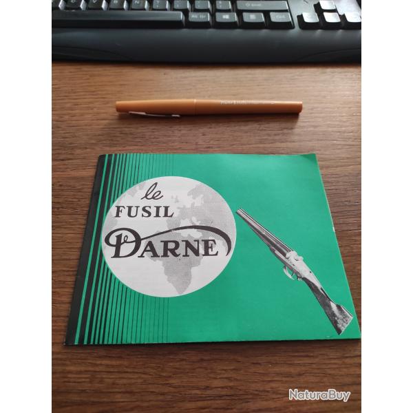 Ancienne plaquette notice utilisation publicit fusil Darne modele R et V