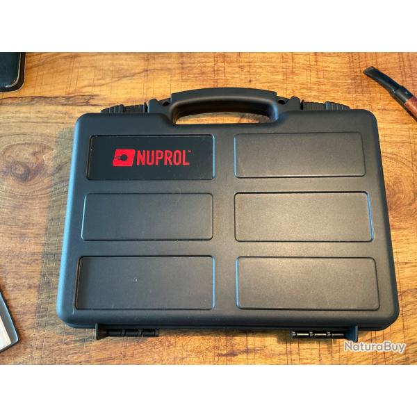 Nuprol: mallette de transport arme de poing neuve