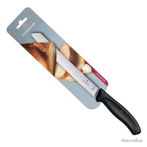 6.8633.21B Couteau  pain 21cm Victorinox Swiss Classic (carte)