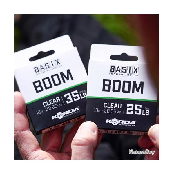 Fluorocarbon Korda Basix Boom 10m 0.55mm