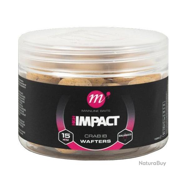 Bouillettes Equilibres Mainline Hi Impact Crab IB 15mm 150ml