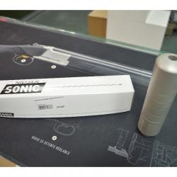 MODERATEUR DE SON NIELSEN SONIC 40 FRITZ INOX EN 11/16X24 UNEF MAX 11.5 NEUF