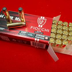 FIOCCHI CAL. 44 REM. MAG. SJSP / 240 GRAINS /// BOITES DE 50