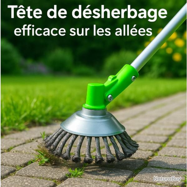 Tte Dsherbage Coupe Herbe Machine Tondeuse Outil Jardin Brosse Tte Disque Fil Acier Mauvaise