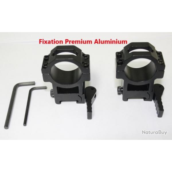 Colliers TIROPTIC 30mm  fixation rapide
