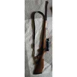 Carabine à verrou Sauer 202 avec Aimpoint 9000L et montage pivotant