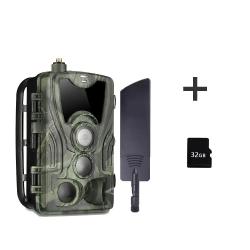HC-801Plus-32G Caméra de permission 4G Sans Fil, 30MP, 2K