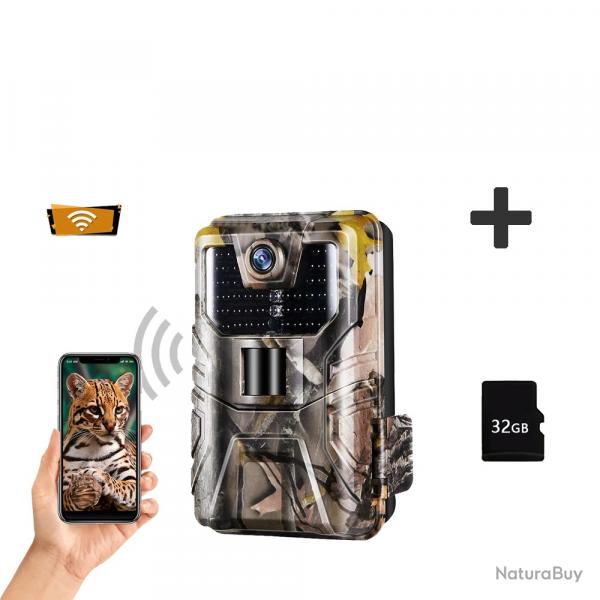 WIFI900PRO-32G Camra IP65 4K, WiFi 900PRO, 30MP