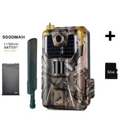 HC900PROLI-32G 4G Caméra 4K 36MP Supportant 256 Go