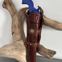 Holster cross draw 10''en cuir pour droitier