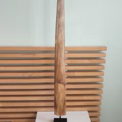Rostre espadon monté sur socle sur mesure - Défense espadon de 76 cm