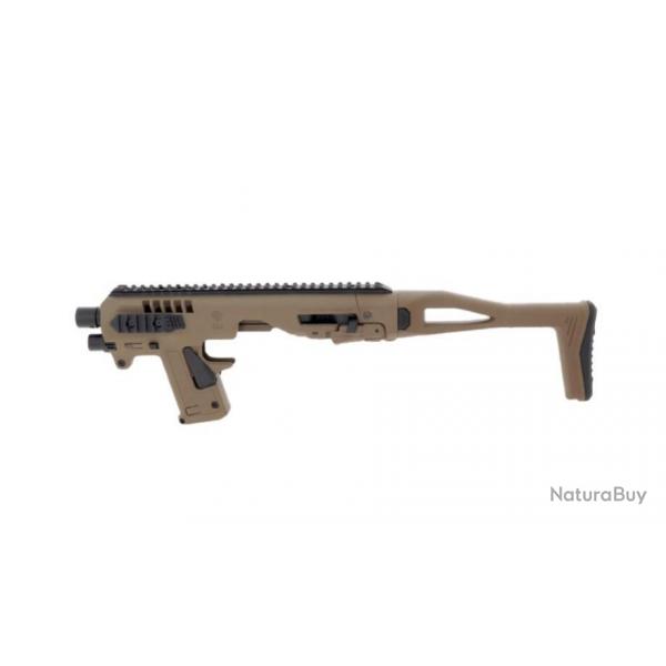 KIT DE CONVERSION POUR FUSIL MICRO RONI GLOCK 17-19-22 TAN CAA
