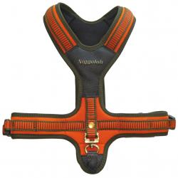 Harnais néoprène orange pour chien NIGGELOH-M