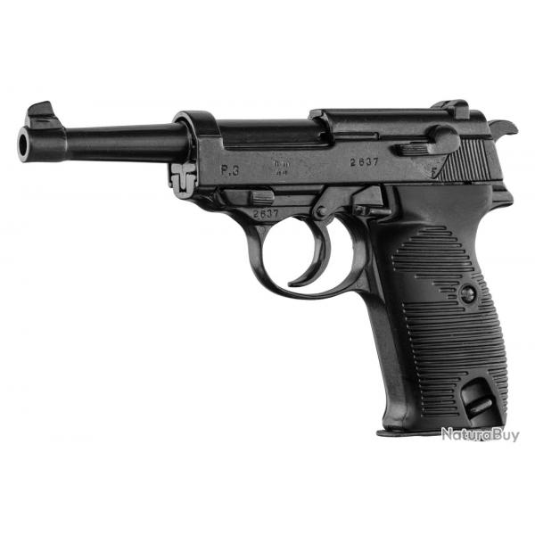 Rplique dcorative Denix du pistolet allemand Walther p38 1938