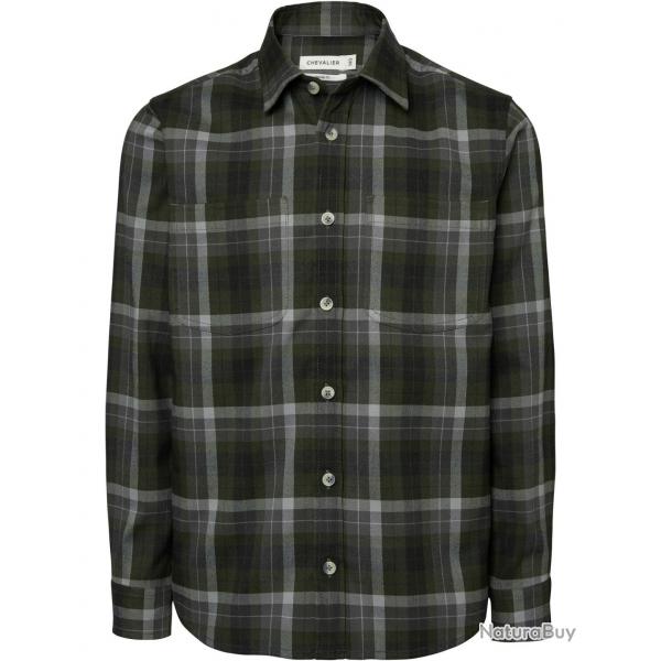 Chemise pour enfants Cub Coolmax (Couleur: vert  carreaux, Taille: 3)