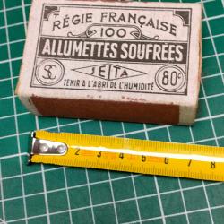 SEITA BOITE D'ALLUMETTES SOUFREES, BON POUR FRANCE 40