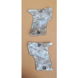 plaquettes pistolet MAB A façon nacre RARE !!! (2086)