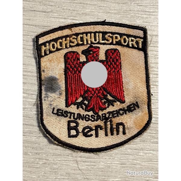 un insigne de sport Universitaire allemand ww2