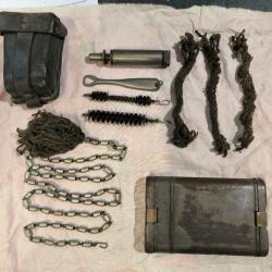 Kit nettoyage Mauser K98 WW2 + cartouchière