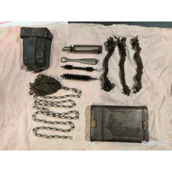 Kit nettoyage Mauser K98 WW2 + cartouchire