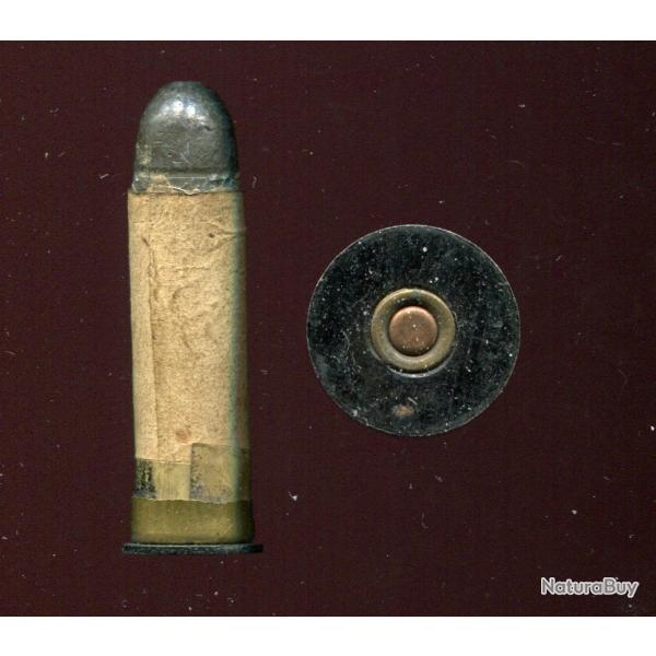.577 Snider - priode Guerre 1870 - balle plomb - tui en clinquant de laiton recouvert de papier