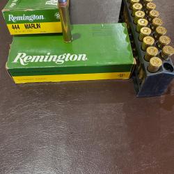 DESTOCKAGE ! 40 cartouches Remington 444 Marlin