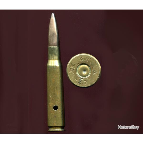 .50 Browning  / 12.7 x 99 rglementaire France - production MANURHIN - balle ordinaire