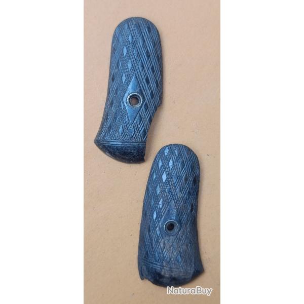 plaquettes pour revolver type bulldog velodog lefaucheux (2095)