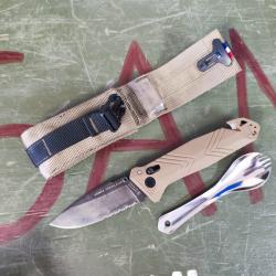 Couteau C.A.T avec inscription armée de terre