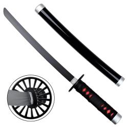 MINI KATANA DECO LAME BAMBOU MOTIF DEMON SLAYER
