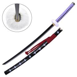 KATANA COSPLAY LAME BAMBOU ONE PIECE ZS521RV-WOOD