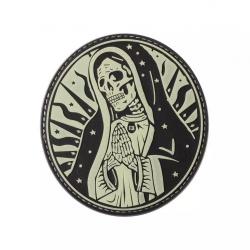 Patch Santa Muerte Phosphorescent