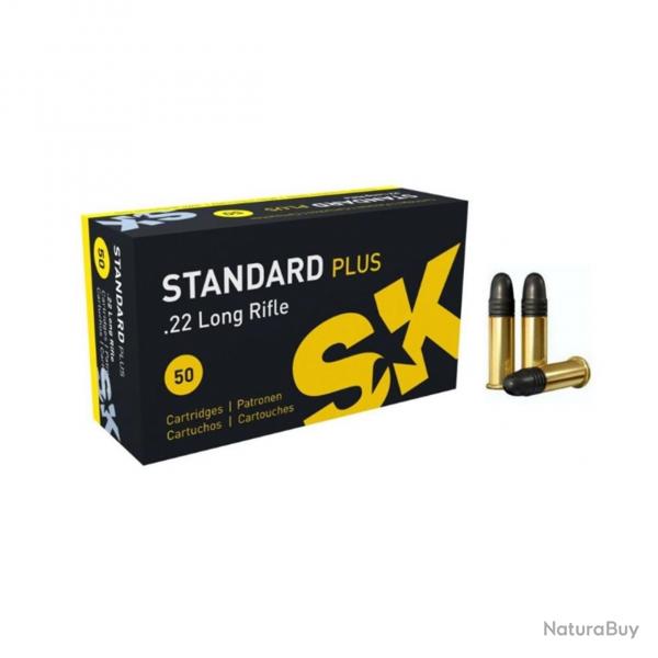MUNITIONS SK STANDARD PLUS - 22LR 40gr x50