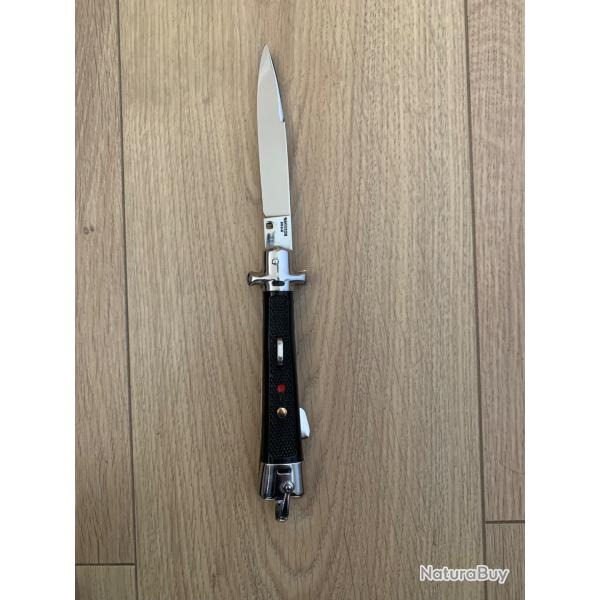 Ancien Bargeon couteau automatique grand modle 24cm (13cm ferm)