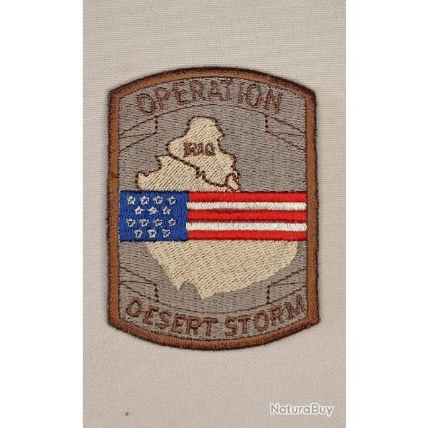 Patch US ARMY insigne tissu Opration Dessert Storm IRAK