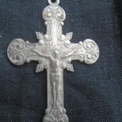 militaria croix broche religieuse ancienne