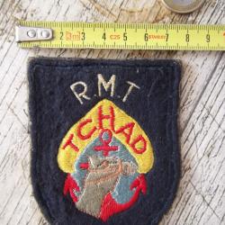 ancien écusson militaire régiment de marche du Tchad