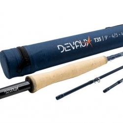CANNE DEVAUX T35 10.6 pieds - 4 brins - 109gr Soie 2/3