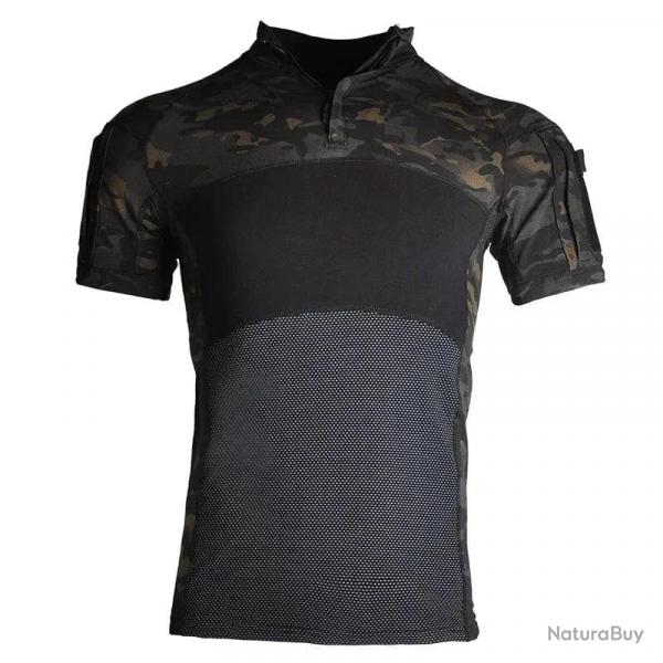 Chemise combat Tactical Ridge HANWILD - Multicam noir / XXL 80-90kg