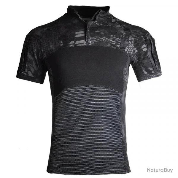 Chemise combat Tactical Ridge HANWILD - Black Python / XL 70-80kg