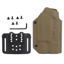 Holster GB-K-18 Glock G17 G19 19X - Marron
