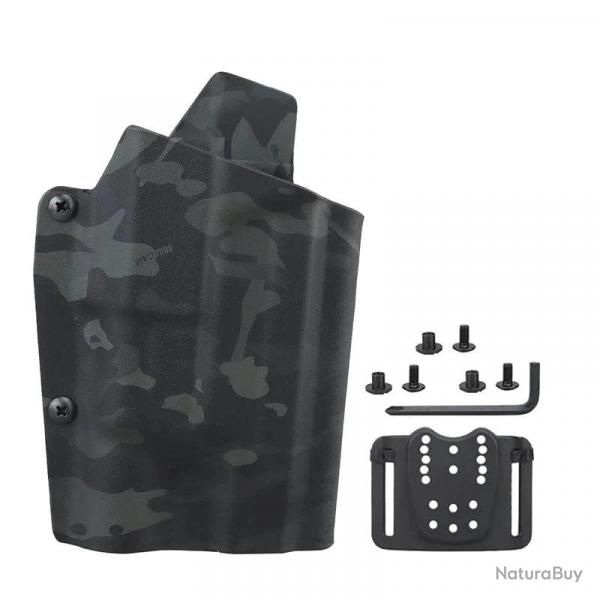 Holster pistolet P226 + X300 Kydex WOSPORT - Multicam noir